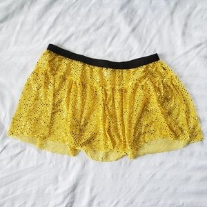 Sparkle athletic running skirt